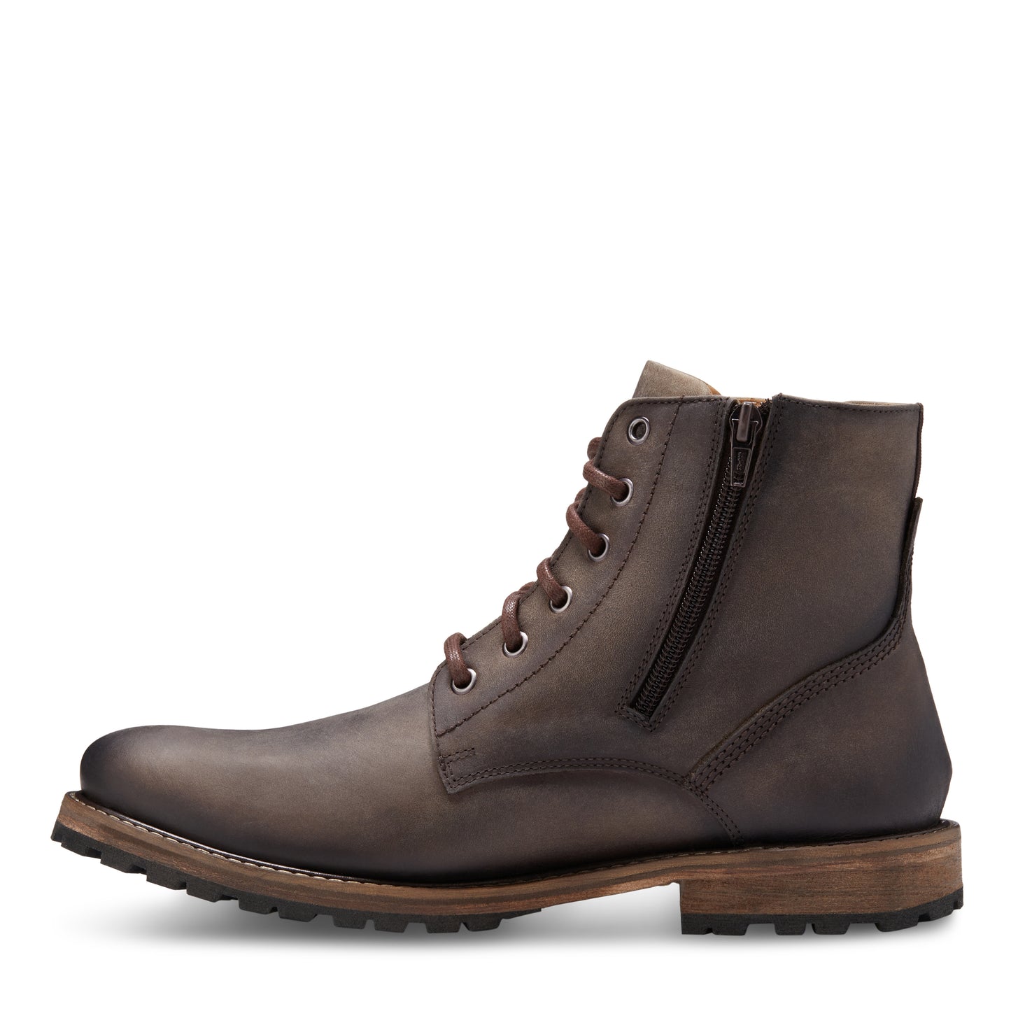 Men's Hoyt Plain Toe Zipper Boot