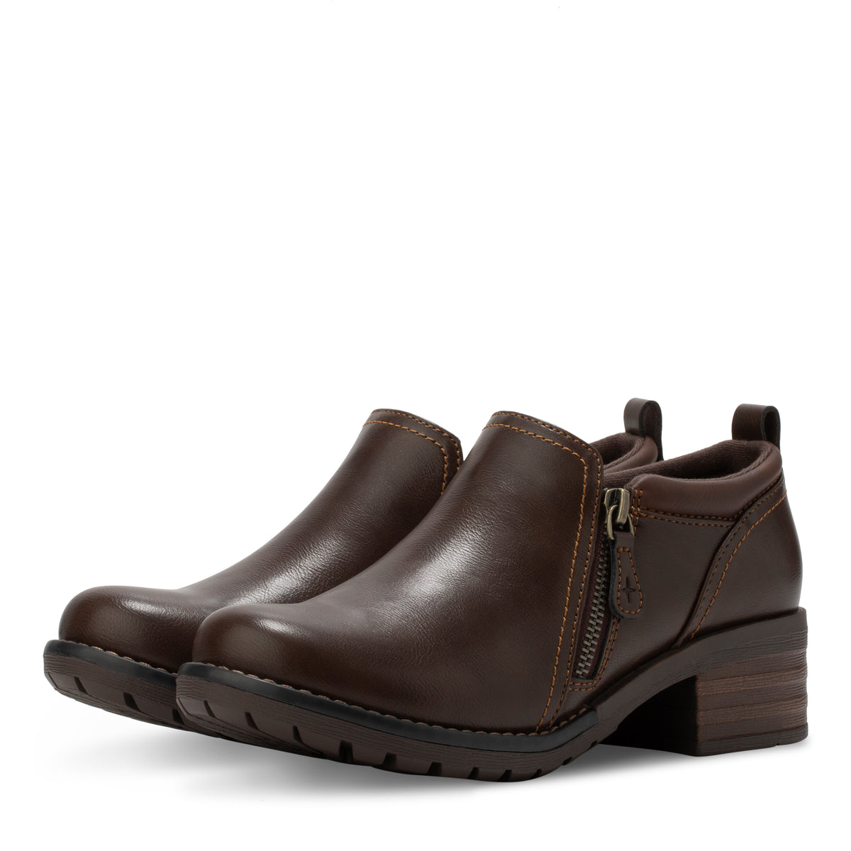 Women's Jewel Zipper Slip On