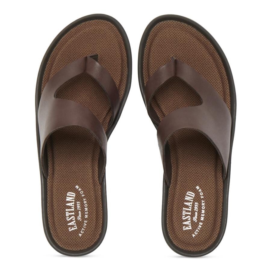 Women's Laurel Wedge Thong Sandal Brown