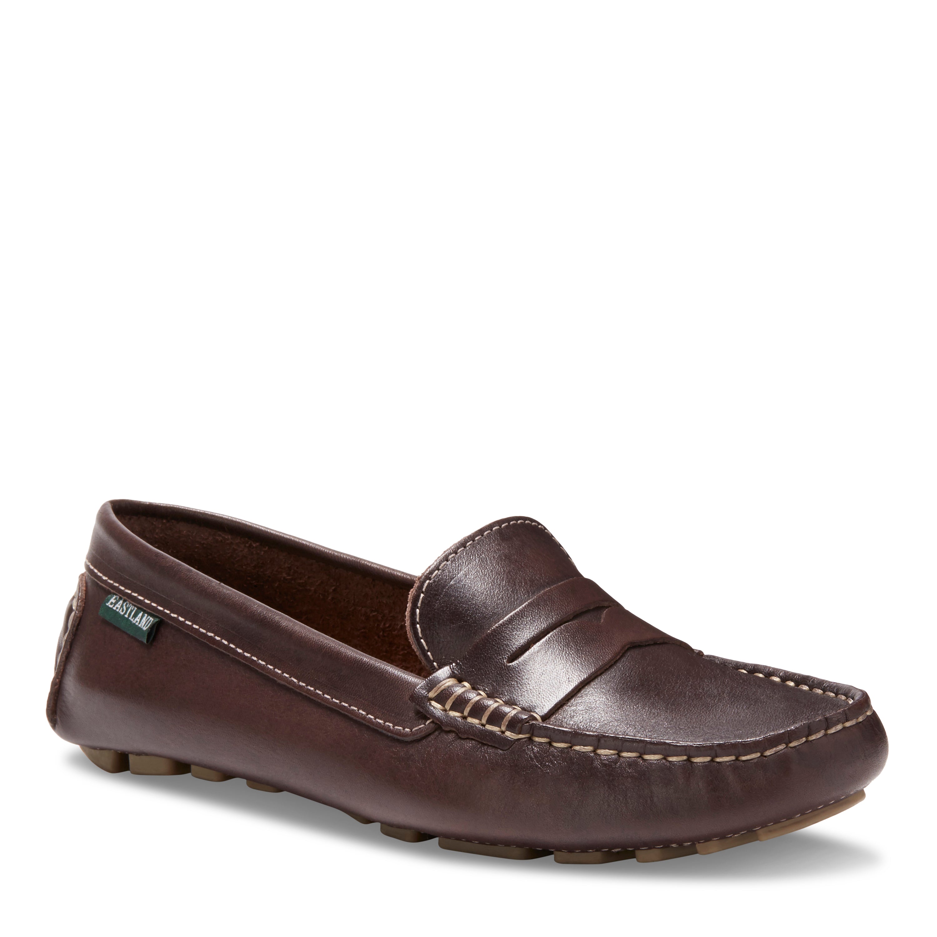 Women s Patricia Penny Loafer Driving Moc Brown Eastland