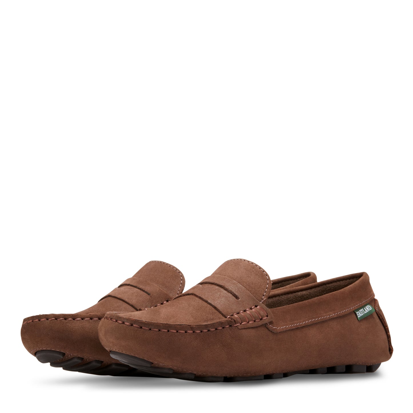 Women's Patricia Penny Loafer Driving Moc Brown Nubuc