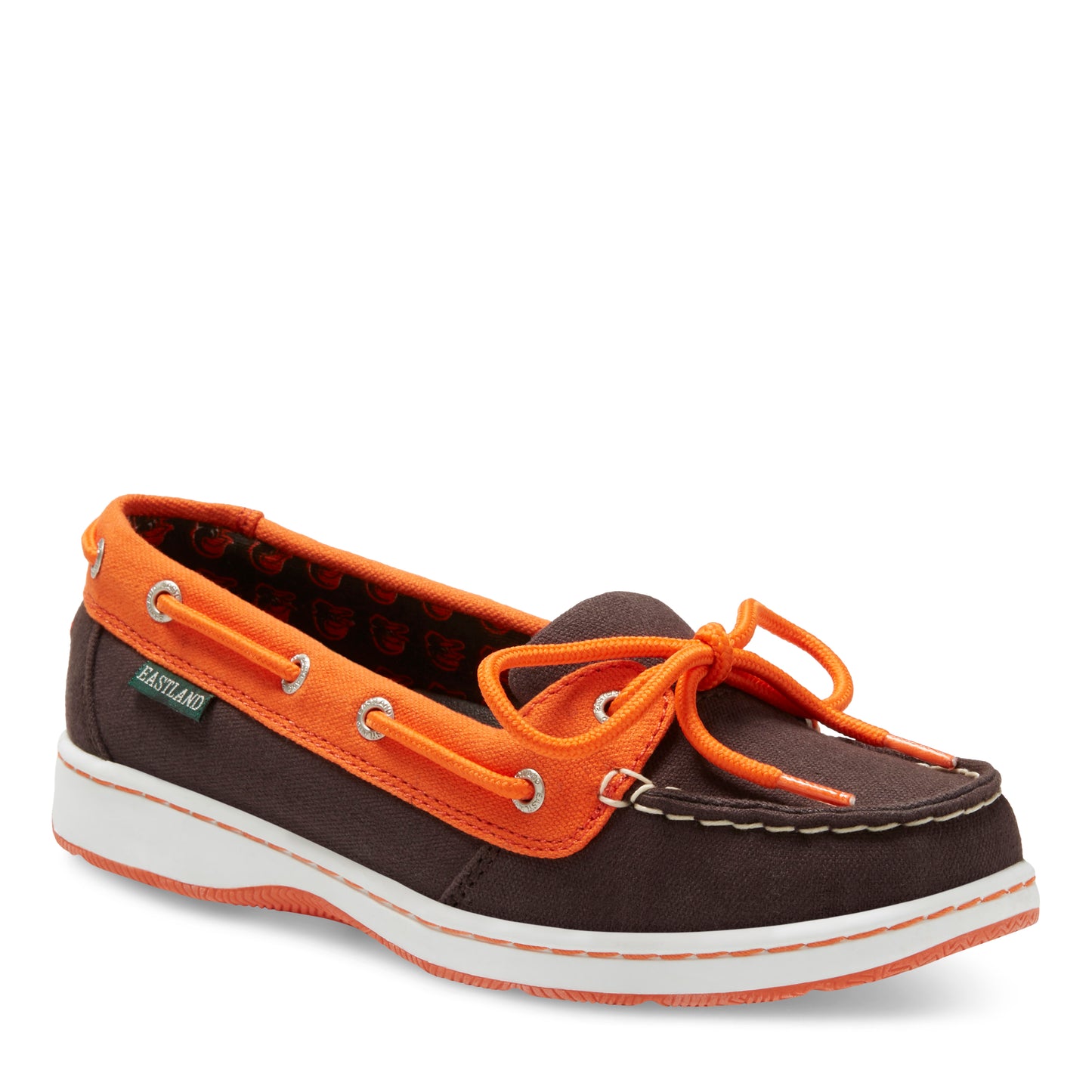 Women's Sunset MLB Baltimore Orioles Canvas Boat Shoe