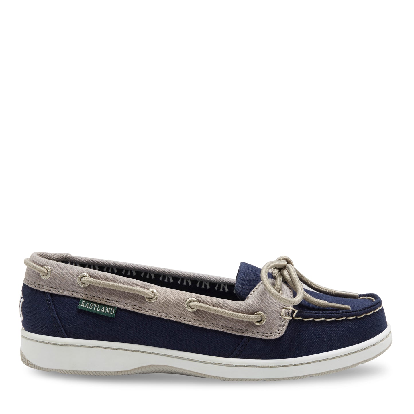 Women's Sunset MLB New York Yankees Canvas Boat Shoe