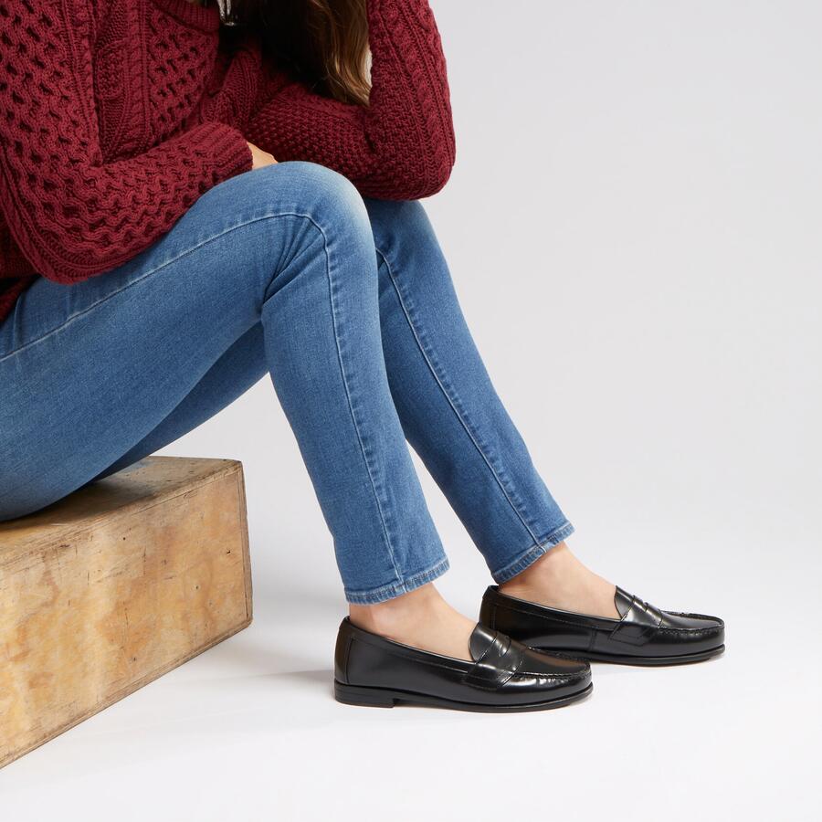 Women's Classic Penny Loafer Dark Tan