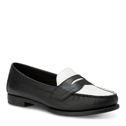 Women's Classic Penny Loafer Black and White