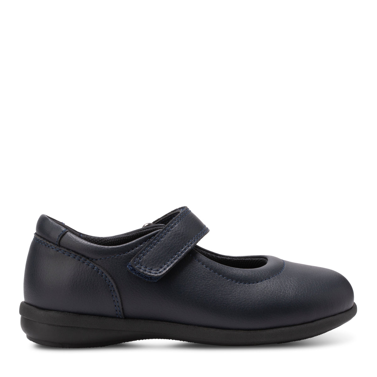 Kids' Harper Mary Jane in Navy, side view