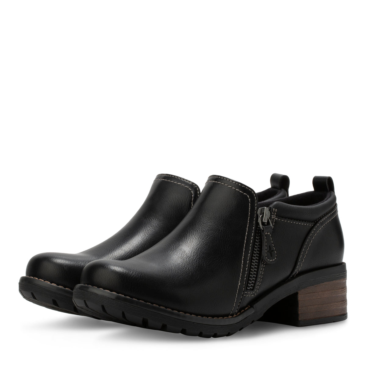 Women's Jewel Zipper Slip On