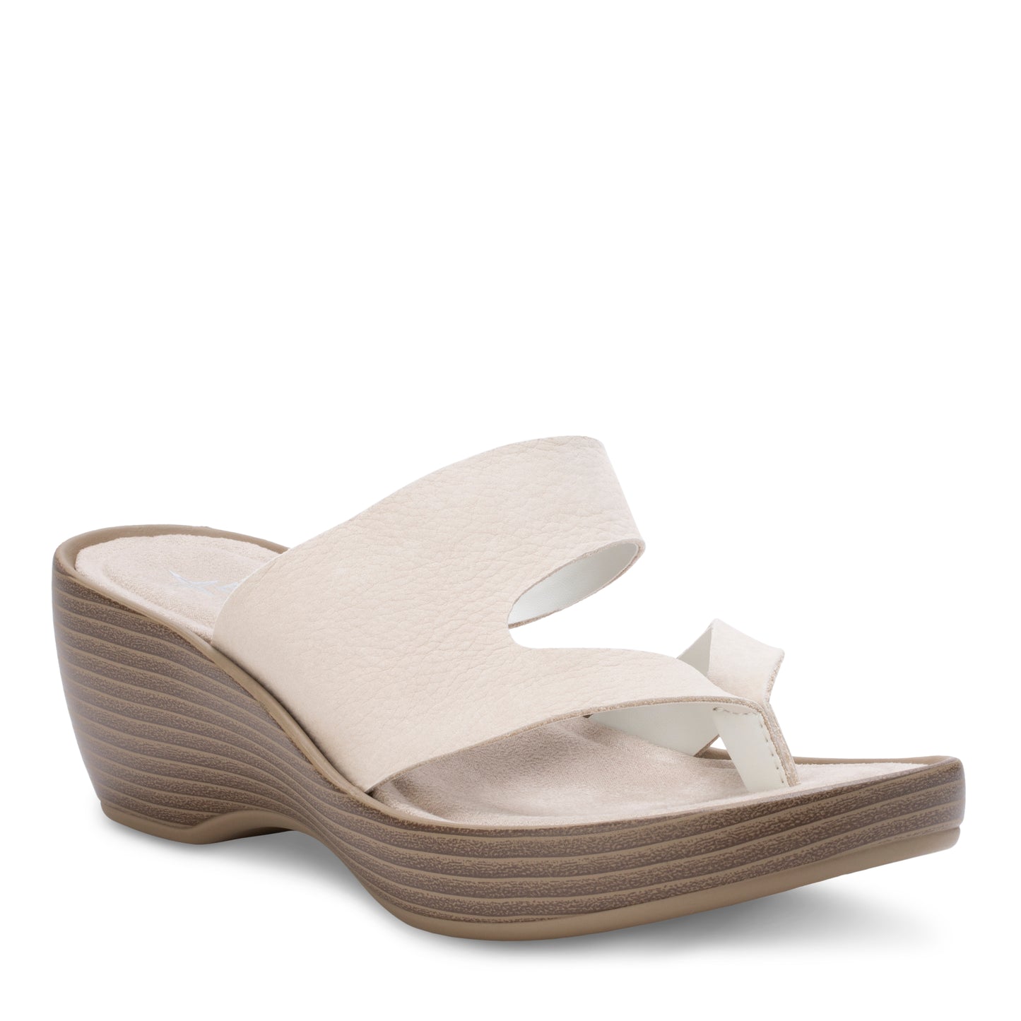 Women's Laurel Wedge Thong Sandal White