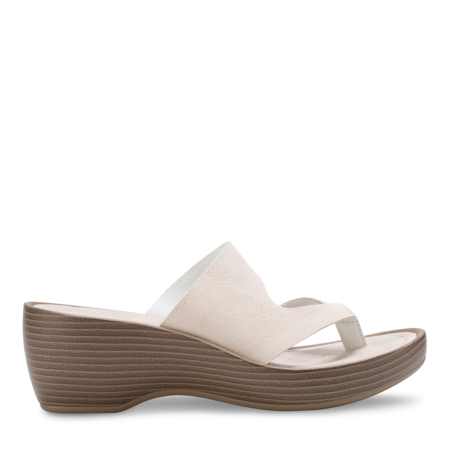 Women's Laurel Wedge Thong Sandal White