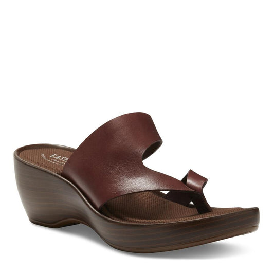 Women's Laurel Wedge Thong Sandal Cinnamon