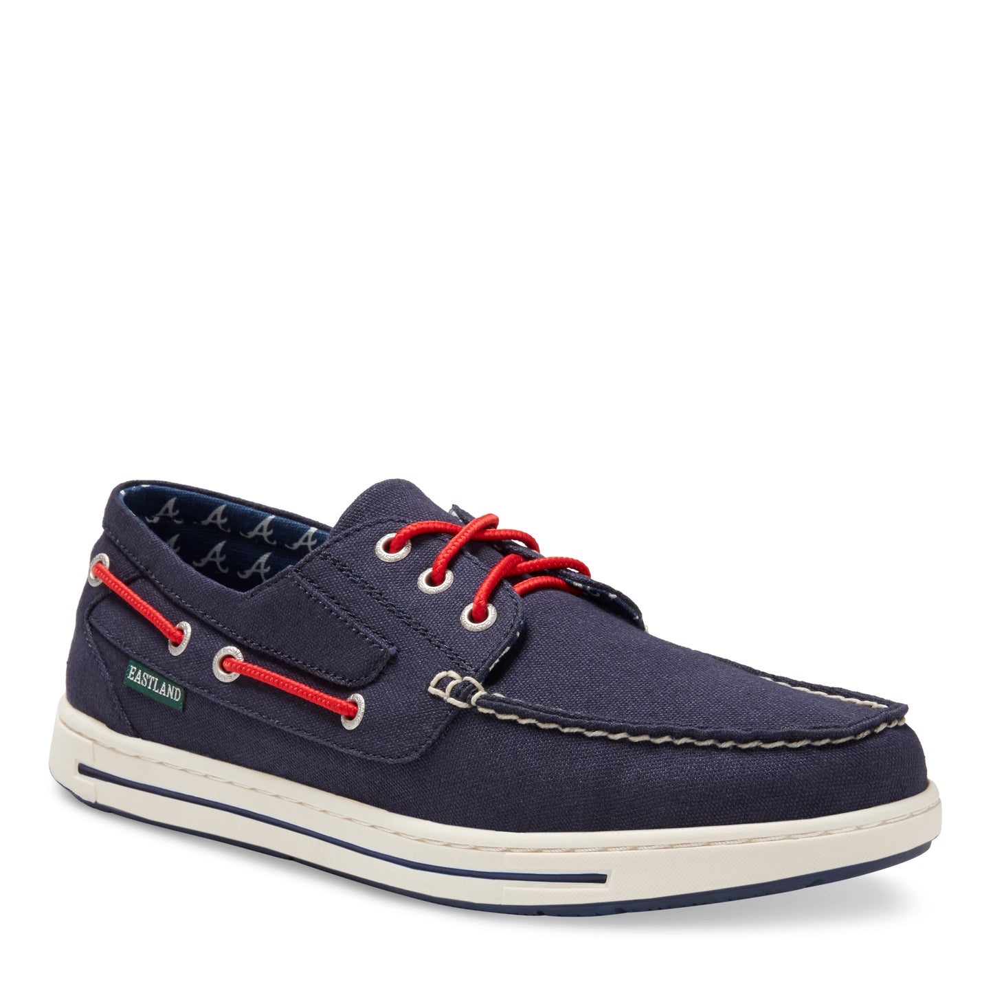 Men's Adventure MLB Atlanta Braves Canvas Boat Shoe