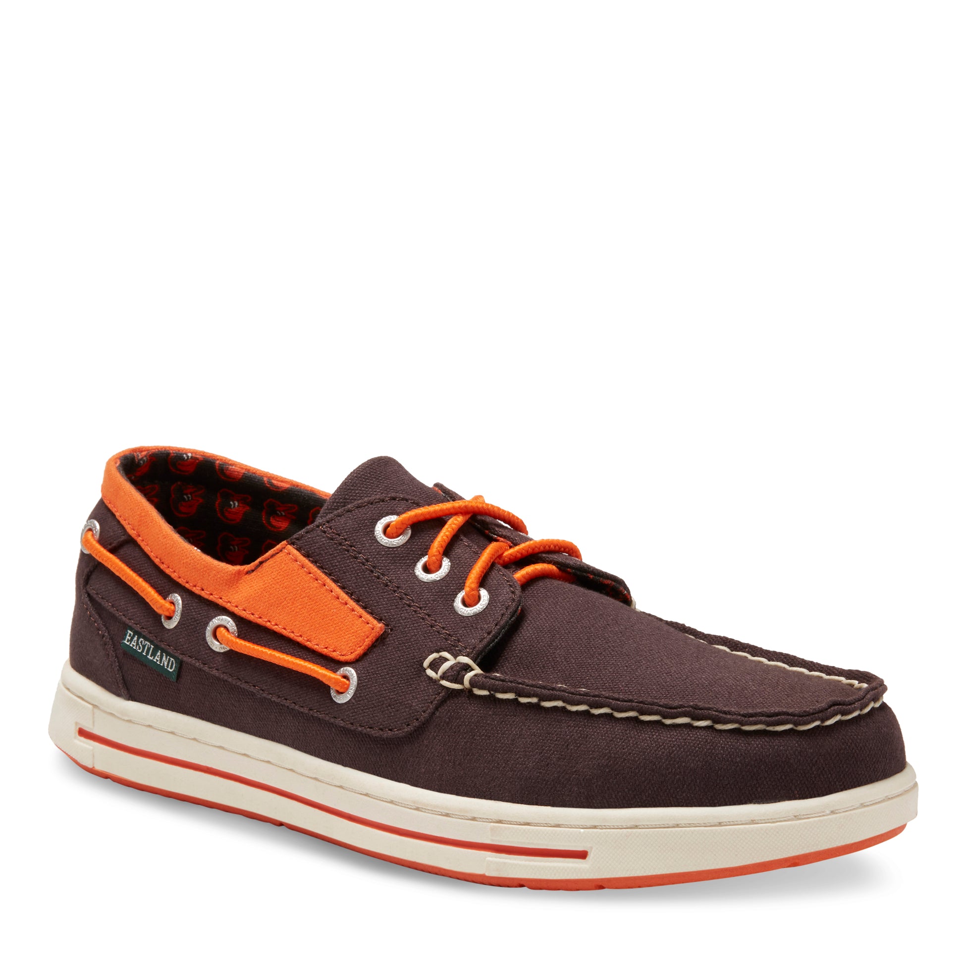 Men's Canvas Boat Shoes Adventure MLB Baltimore Orioles – Eastland