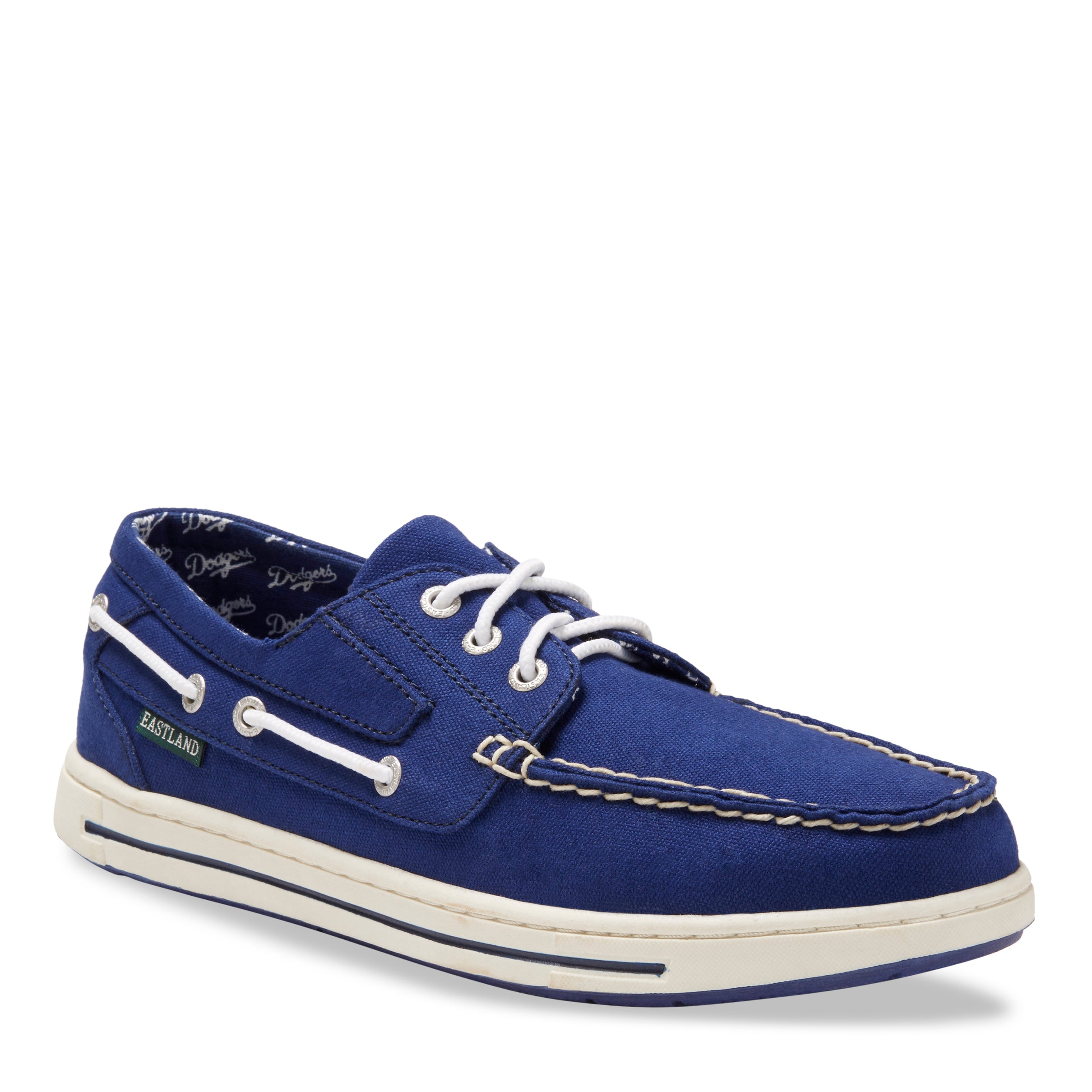 Men's Canvas Boat Shoes Adventure MLB Los Angeles Dodgers Eastland