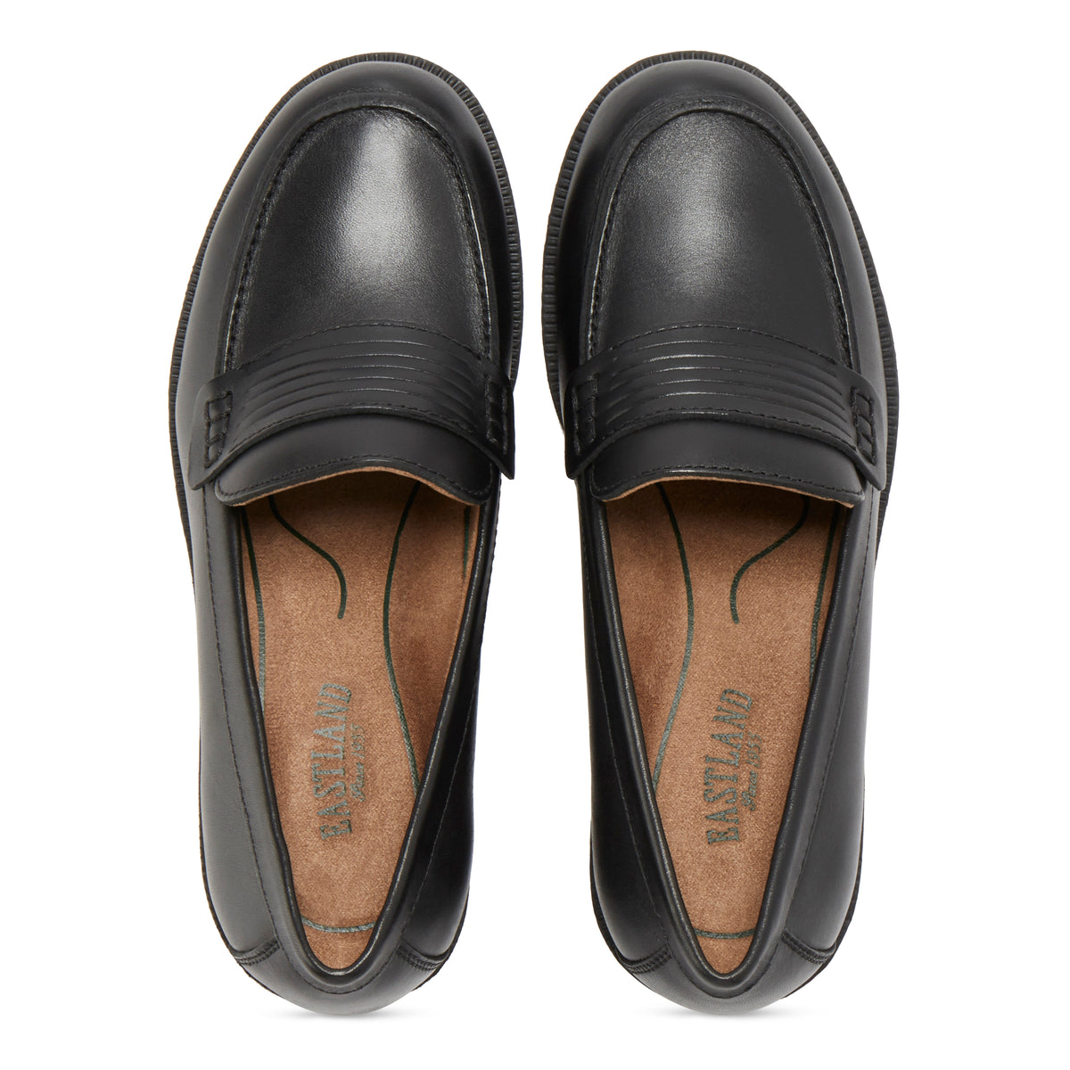 Women's Phyllis Penny Loafers With Memory Foam Insole – A New Day (Faux Leather, Round Toe)