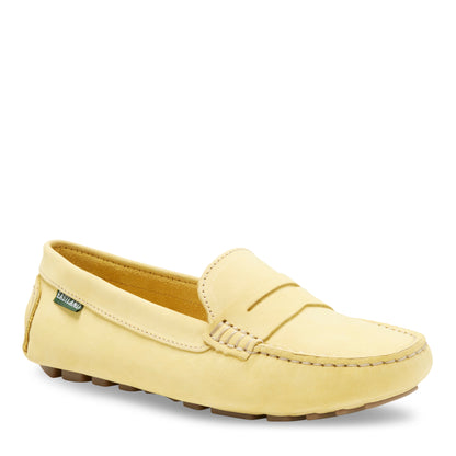 Women's Patricia Penny Loafer Driving Moc Yellow Nubuc