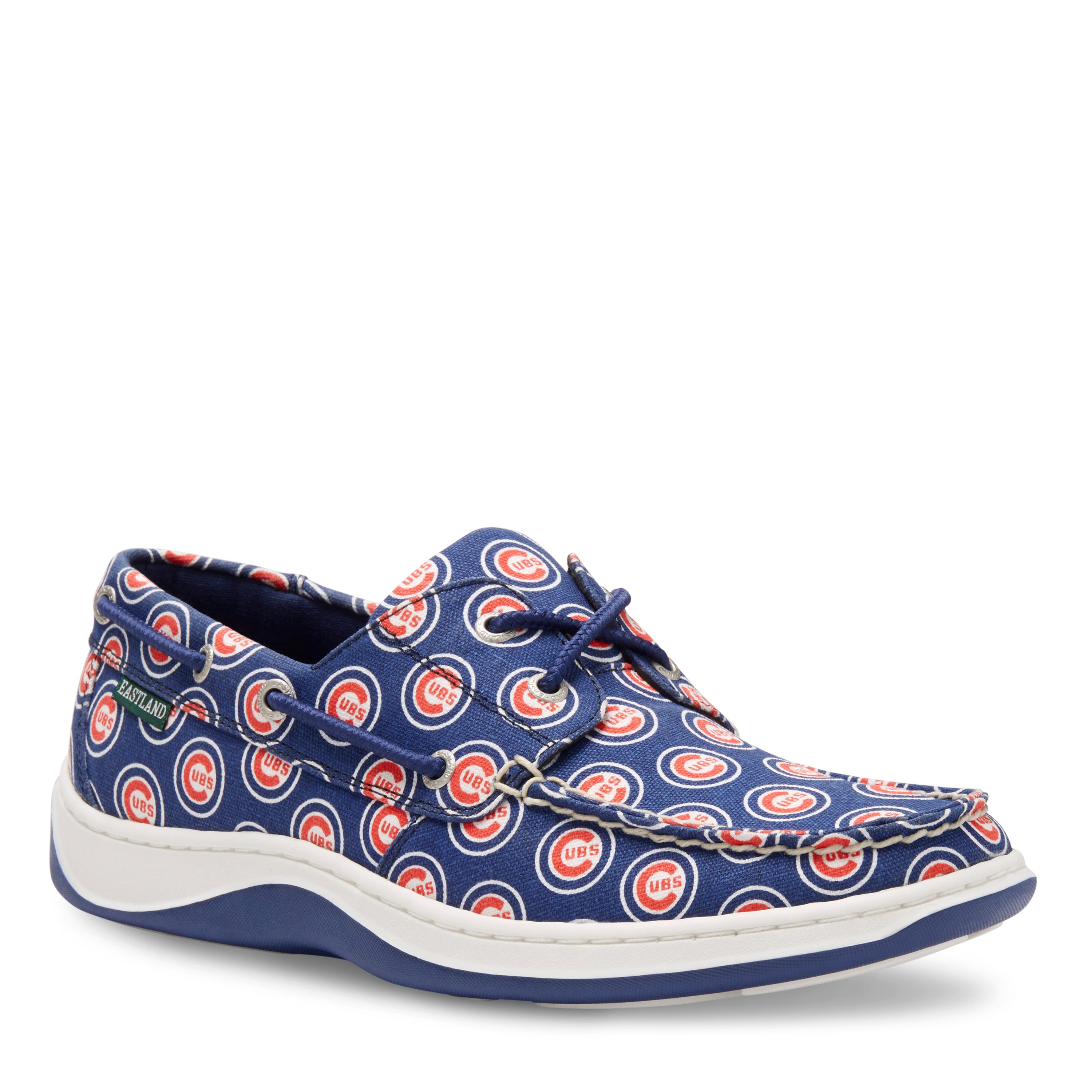 Men s Summer MLB Chicago Cubs Canvas Boat Shoe