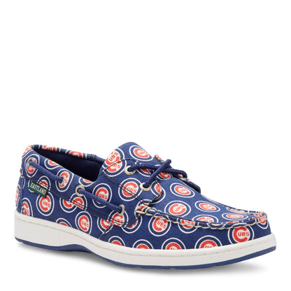 Women's Summer MLB Chicago Cubs Canvas Boat Shoe