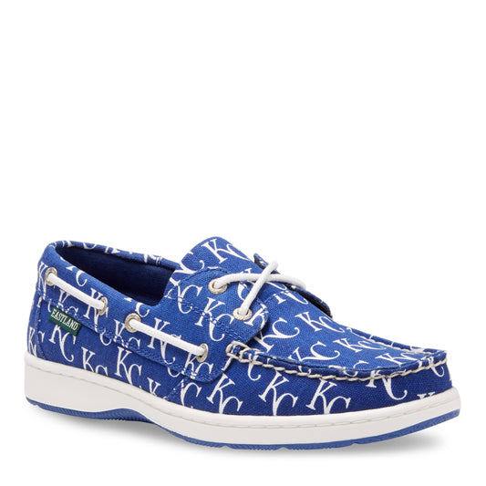 Women's Summer MLB Kansas City Royals Canvas Boat Shoe