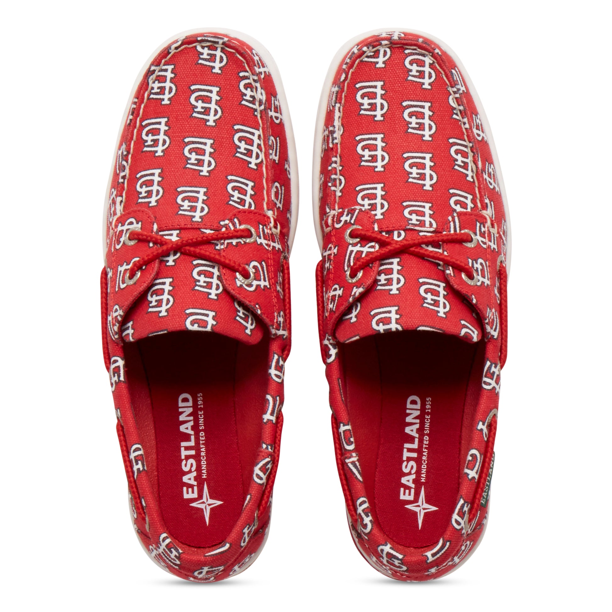 St. Louis Cardinals Womens Boat Shoes by Eastland