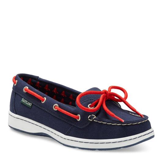 Women's Sunset MLB Boston Red Sox Canvas Boat Shoe