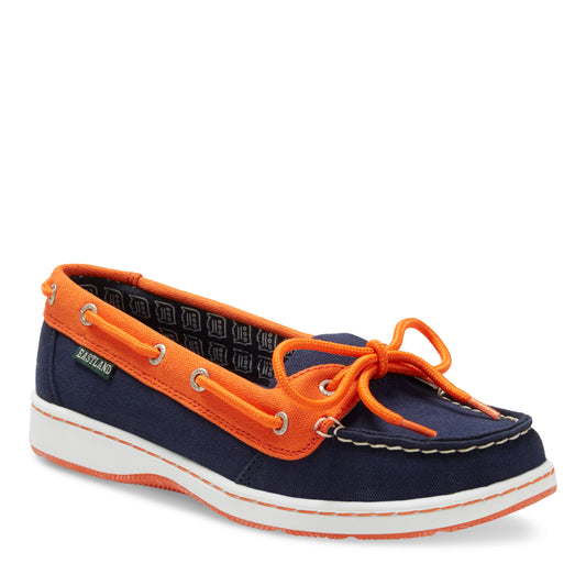 Women's Sunset MLB Detroit Tigers Canvas Boat Shoe
