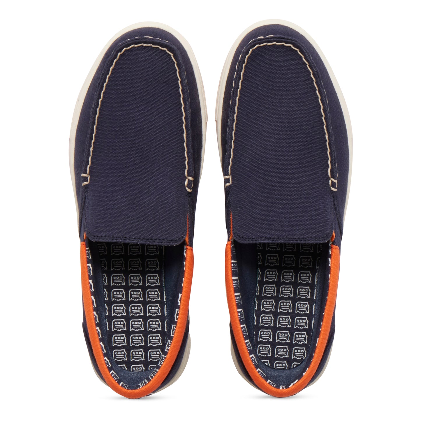 Men's Surf MLB Detroit Tigers Canvas Slip On